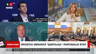 Ionuț Moșteanu (USR), despre varianta comasării alegerilor și șantajul PNL la adresa primarilor USR