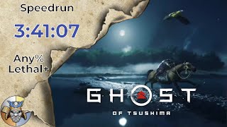 Ghost of Tsushima Speedrun in 3:41:07 - Any% Lethal+