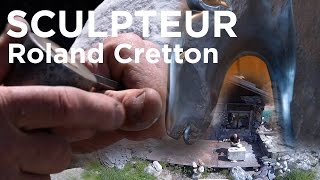 Roland Cretton artiste sculpteur Argentière Chamonix Mont-Blanc culture montagne