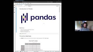 Python Tutorial Seminar Series - Pandas
