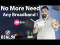 4G Router Work on SmartTV | Jio TV+ | YouTube | OTTs | Home Broadband Make From 4G Router | BSNL 4G