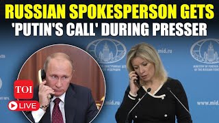 After Ballistic Attack, Putin's Office Calls Russian FM Spokesperson | Watch What Happened Next