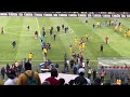 Fans show their unhappiness at Ref by throwing objects post Chiefs vs Sundowns game. Downs won 2-1