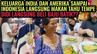 HARI PERTAMA AKU DAN KELUARGA INDIA SAMPAI INDONESIA LANGSUNG JAJAN MAKANAN INDONESIA ‼️