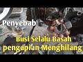 FIZ R Gara -gara Percikan Pengapian Spul Mengecil dan Hilang Pengapian Busi Basah Terus dan Matinan