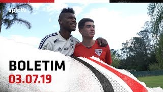 BOLETIM DE TREINO: 03.07 | SPFCTV