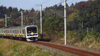 2016.11/20 総武本線 普通 341M ※千葉駅新駅舎開業ＨＭ装着