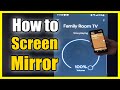 How to Screen Mirror Phone to TV with Chromecast on Google TV (Easy Method)