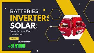 Exide Powersafe Plus Smf Battery 100ah/120ah/150ah/200ah Inverter Battery Replacement service NearMe