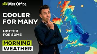 27/05/2026 - A cooler day for many - Morning Weather Forecast UK – Met Office Weather