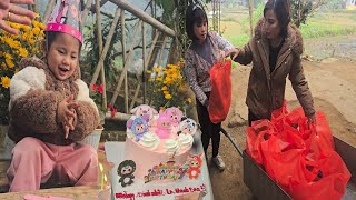 Happy 3rd Birthday, San San! Mrs. Hà Buys Many Gifts for a Poor Family / LY PHUC HA