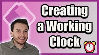How to Create a Live Clock in Power Apps | 2024 Tutorial