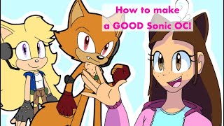 How To Make a GOOD Sonic OC!