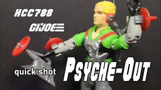 1987 PSYCHE-OUT quick shot! Drives me crazy! G.I. Joe action figure - HCC788