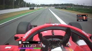 Sebastian Vettel's Pole Lap on Home Soil | 2018 German Grand Prix