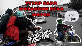 #motovlogjupitermx #nyoride NYORIDE ketemu R15 HEDON cileungsi || motovlog jupitermx || eps 22