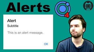 Ionic 4 Alert (Modal) Tutorial
