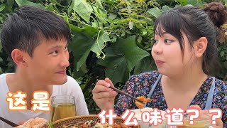 日本媳婦第壹次吃牛蛙！剛吃壹口，就瞪大雙眼：這味道太驚艷了