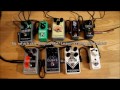 Overdrive and Booster Pedal Shootout (8 Pedals!)(HD)