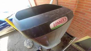 2017 Lennox XC25 3 Ton Central Air Conditioner Running!