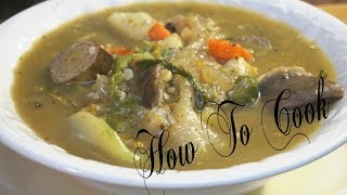 HOW TO MAKE JAMAICA BEST GOAT HEAD MANNISH WATER SOUP RECIPE 2017