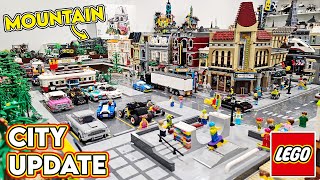 Big LEGO City Update! Mountain, Creek, Parking Lot, Farm \u0026 More