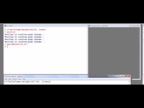 Statistics with R: Example of outlier and leverage analysis part 1 of 3 Statistics with R: Example of outlier and leverage analysis part 1 of 3