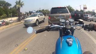 1973 Yamaha TX650 Ride Around Town