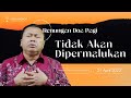 TIDAK AKAN DIPERMALUKAN | RENUNGAN DOA PAGI | Pdt. Dr. Erastus Sabdono | 21 April 2022