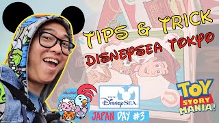 DISNEYSEA TOKYO VLOG : Panduan lengkap, Tips & Trick, FASTPASS Toy Story Mania | Vlog Jepang Day 3