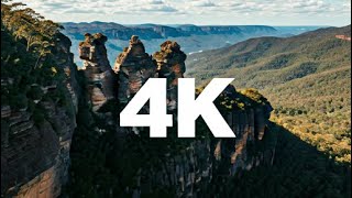 Leura Cascades Hike from Echo Point | Blue Mountains | Sydney | 4K video