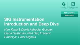 SIG Instrumentation Introduction and D... Han Kang, David Ashpole, Elana Hashman, Frederic Branczyk