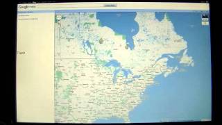 Kinect controls Google Maps