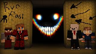 4 Idiots Escape The Backrooms In Minecraft...