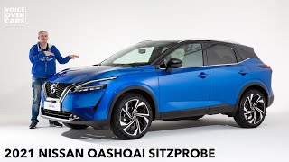 2021 Nissan Qashqai Sitzprobe Ersteindruck Meinung Kofferraum Kritik | Voice over Cars Review