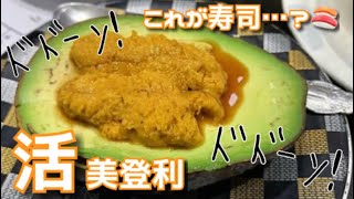 ✈️活美登利が回転寿司なのにあまりに美味しくコスパも高かった！〜Conveyor belt sushi in Japan〜