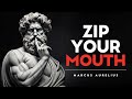 Always Be Silent In 9 Situations - Marcus Aurelius Stoicism