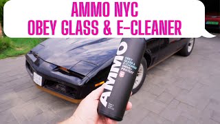 AMMO NYC Obey Glass \u0026 E-Cleaner test - EN