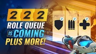 Overwatch Role Queue + PTR Patch Analysis and Review! | 2-2-2 Role Lock!