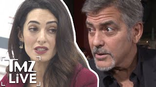 George & Amal Clooney Outraged Over Illegal Photo Of Twins | TMZ Live