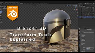 Blender 3D Transform Tools Explained