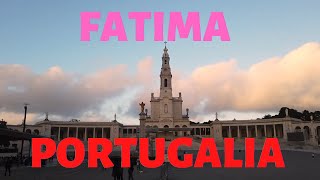 🇵🇹 Sanktuarium w FATIMIE, miejsce objawień i pielgrzymek, Portuaglia
