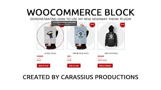 WooCommerce Shortcode Block v1 1