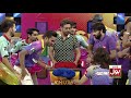 usama and babar fight in live show khush raho pakistan season 7 faysal quraishi show