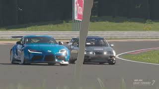 【GT7】ウィークリーチャレンジ、レース・オブ・ターボスポーツbyサン=クロワ・サーキット・B