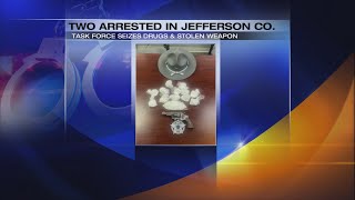 Two arrested in Jefferson County after anonymous tip of methamphetamine shipment