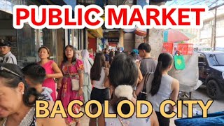 4K 🇵🇭 EXPLORING PUBLIC MARKET  DOWNTOWN BACOLOD CITY STREET FOOD,PHILIPPINES (2024) WALKING TOUR