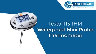 Testo Mini Waterproof Thermometer