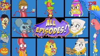 Derpy Bacon \u0026 mEGGz COMPLETE SEASON 1 (All 20 episodes!)