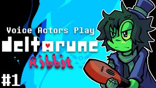 Voice Actors Play: DELTARUNE RIBBIT Mod! (Part 1)